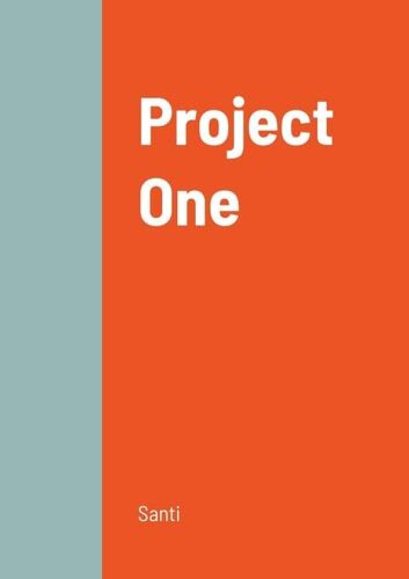 Project One av Krisanta Geslani (Paperback)