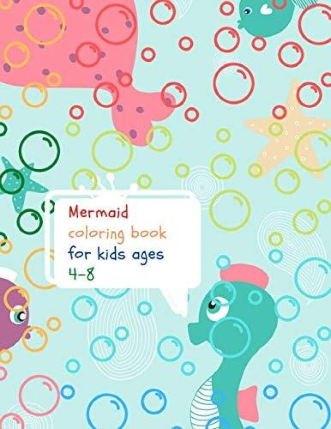 Mermaid coloring book for kids av Cristie Dozaz (Paperback)