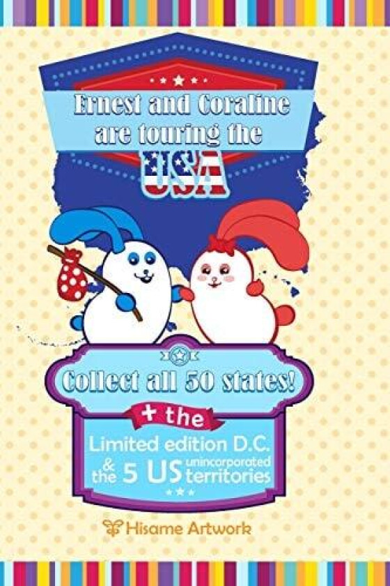 Ernest and Coraline are touring the USA av Hisame Artwork (Paperback)