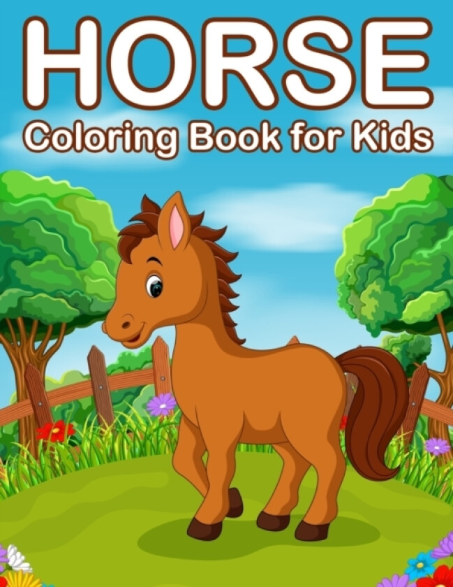Horses Coloring Book for Kids av Nick Marshall (Paperback)