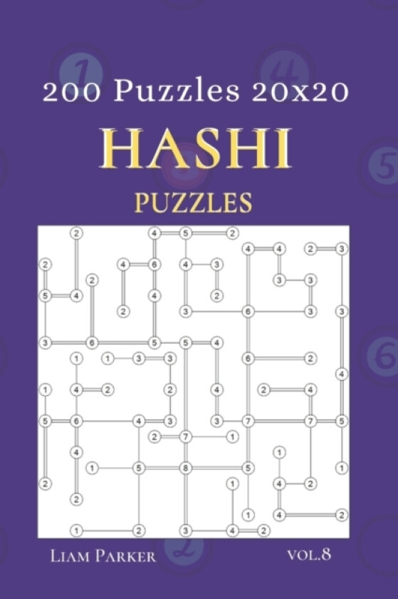 Hashi Puzzles - 200 Puzzles 20x20 vol.8 av Liam Parker (Paperback)