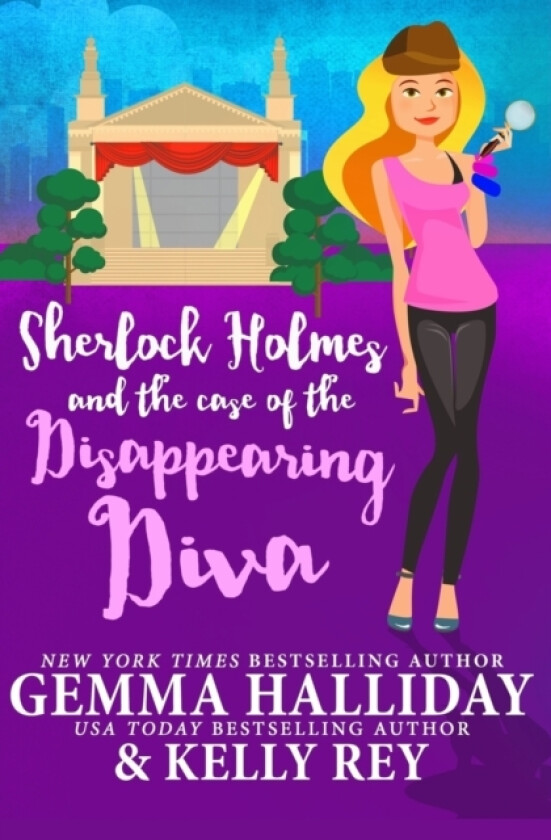Sherlock Holmes and the Case of the Disappearing Diva av Kelly Rey, Gemma Halliday (Paperback)