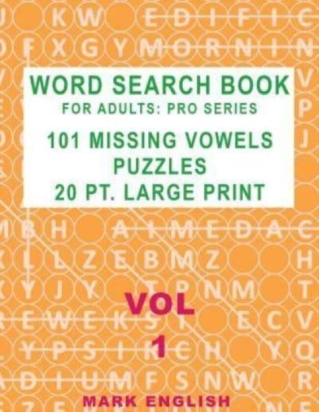 Word Search Book For Adults av Mark English (Paperback)