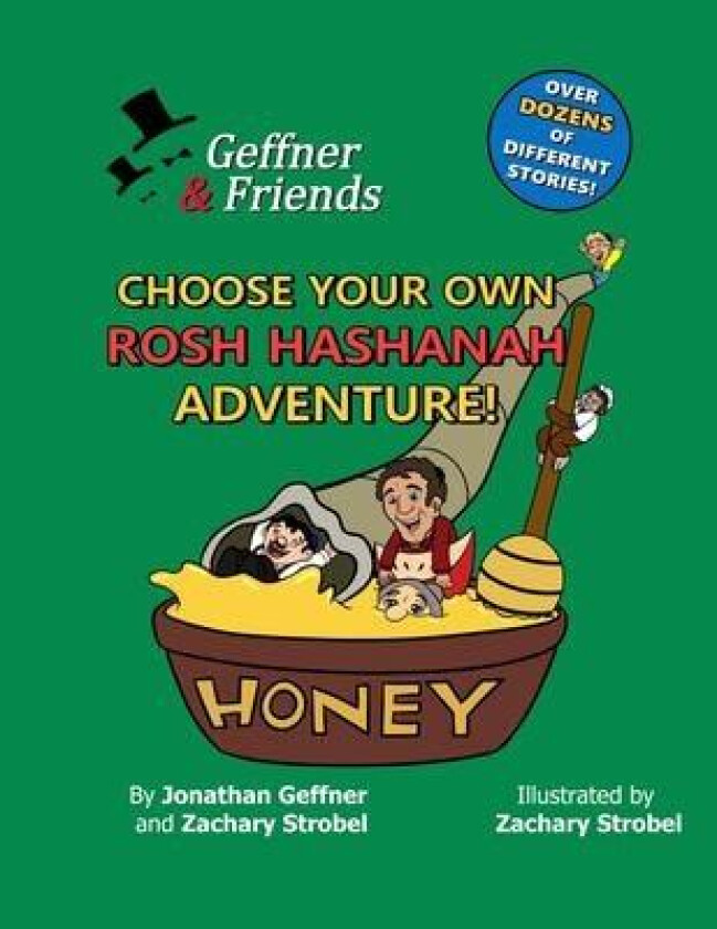Geffner & Friends: Choose Your Own Rosh Hashanah Adventure! av Zachary Strobel, Jonathan Geffner (Paperback)