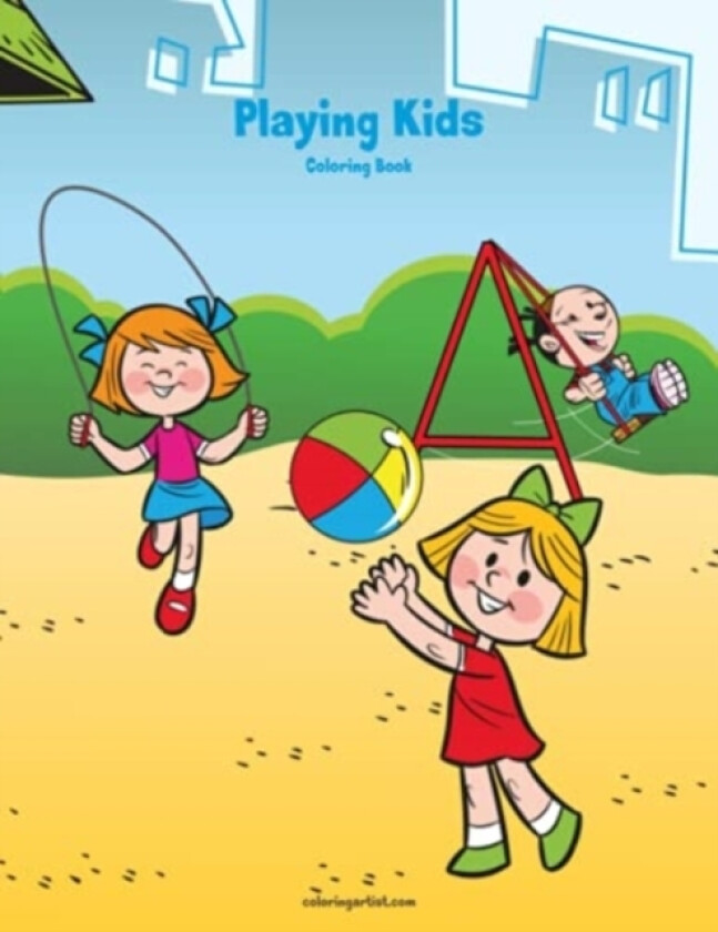 Playing Kids Coloring Book 1 av Nick Snels (Paperback)