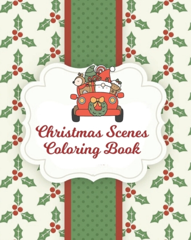 Christmas Scenes Coloring Book av Sandra Bacon (Paperback)