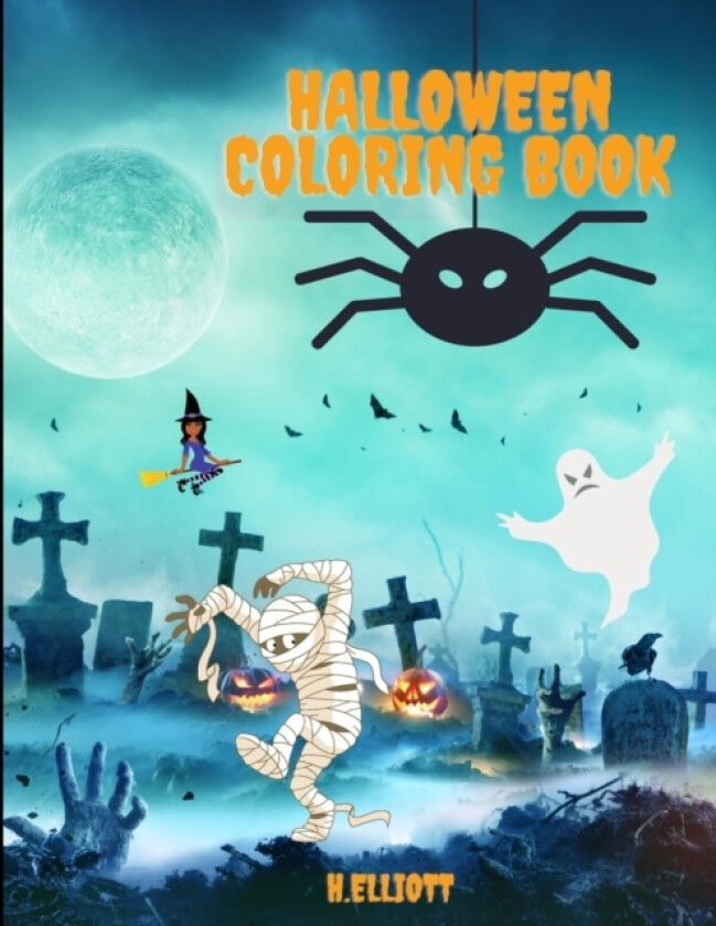 Halloween Coloring Book av H Elliot (Paperback)