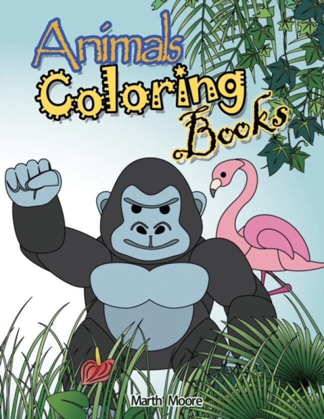 Animal Coloring Books av Marth Moore (Paperback)
