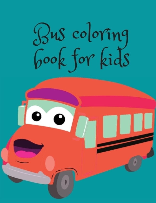 Bus coloring book for kids av Cristie Publishing (Paperback)