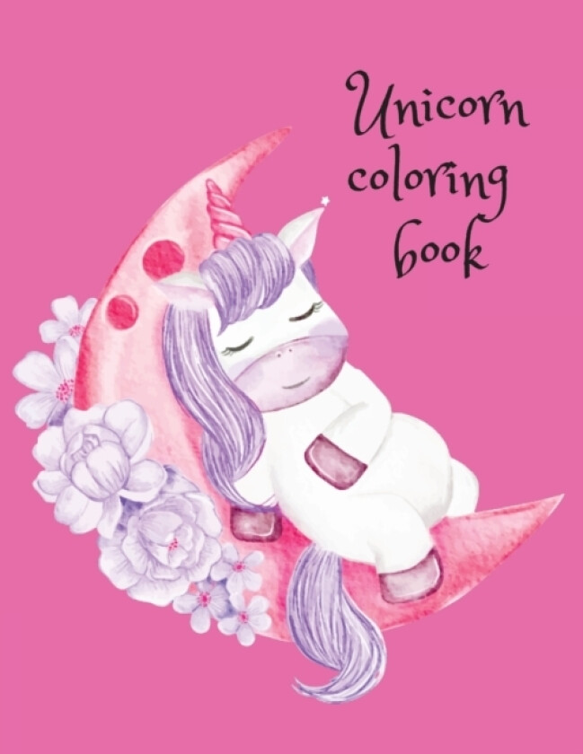 Unicorn coloring book av Cristie Publishing (Paperback)