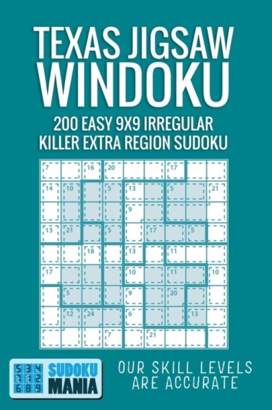 Texas Jigsaw Windoku av Sudoku Mania (Paperback)