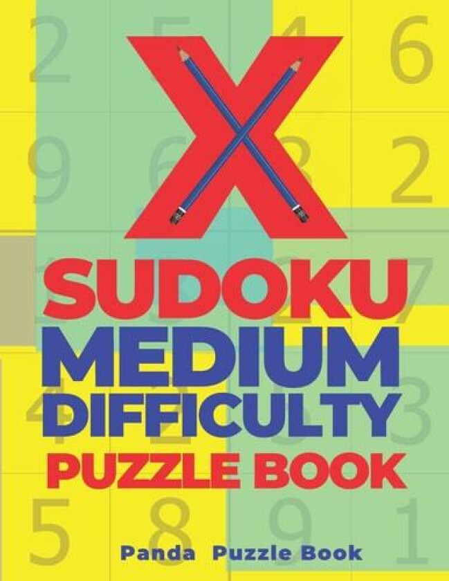 X Sudoku Medium Difficulty Puzzle Book av Panda Puzzle Book (Paperback)