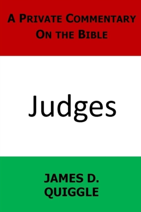 A Private Commentary on the Bible av James D Quiggle (Paperback)