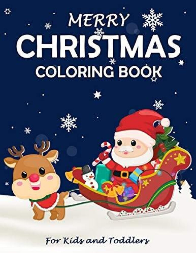Merry Christmas Coloring Book av Daniel Mandalas (Paperback)