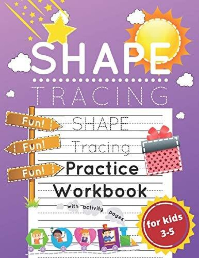 Shape Tracing Practice Workbook for Kids Ages 3-5 av Alek Malkovich (Paperback)