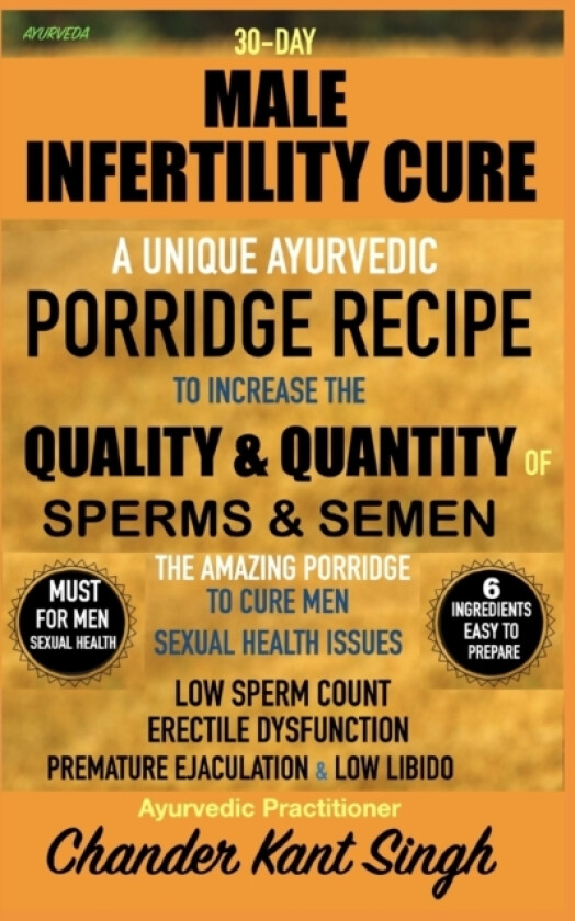 30-Day Male Infertility Cure av Dr Chander Kant Singh (Paperback)