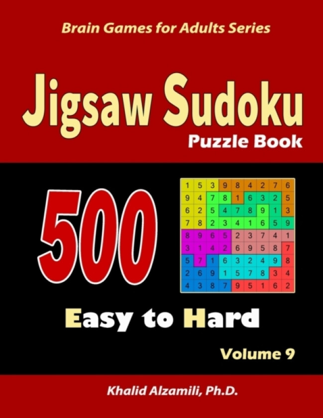 Jigsaw Sudoku Puzzle Book av Khalid Alzamili (Paperback)
