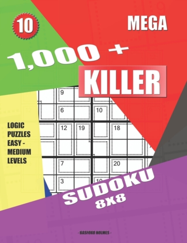 1,000 + Mega sudoku killer 8x8 av Basford Holmes (Paperback)