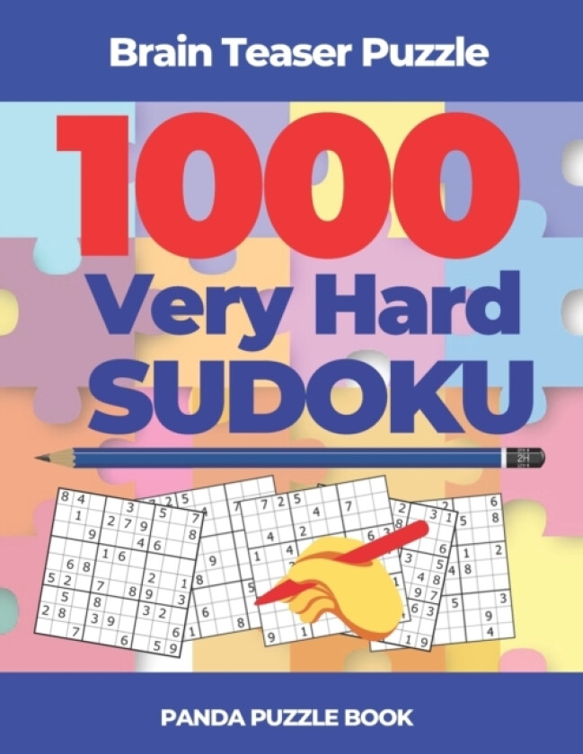 Brain Teaser Puzzle - 1000 Very Hard Sudoku av Panda Puzzle Book (Paperback)