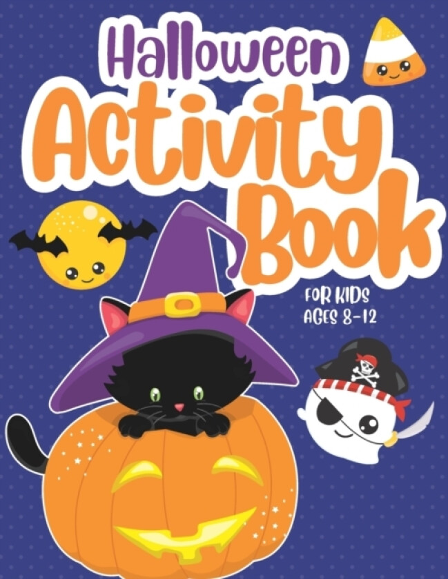 Halloween Activity Book for Kids ages 4 - 8 av Mixelle Media (Paperback)