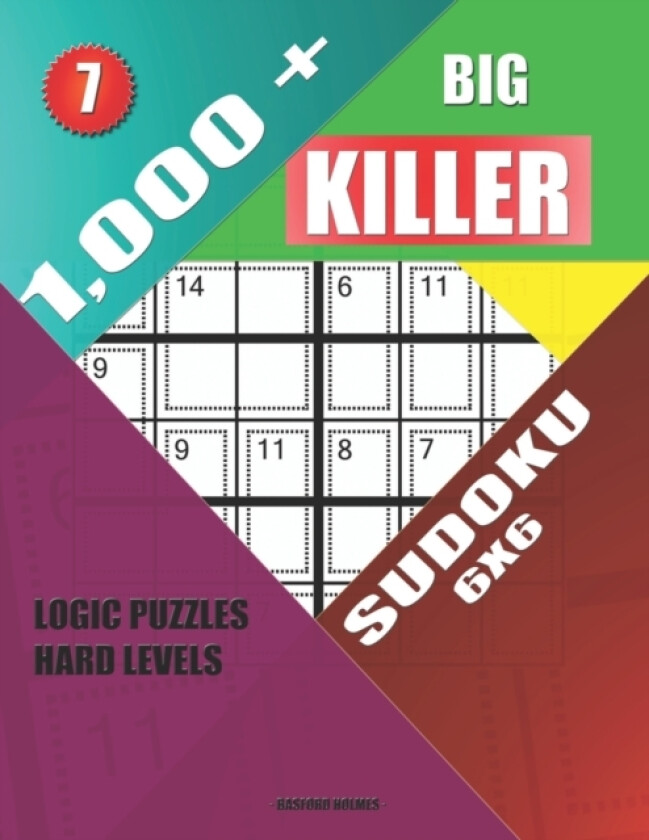 1,000 + Big killer sudoku 6x6 av Basford Holmes (Paperback)