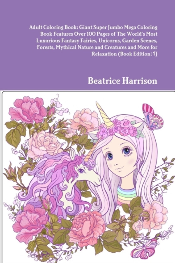 Adult Coloring Book av Beatrice Harrison (Paperback)