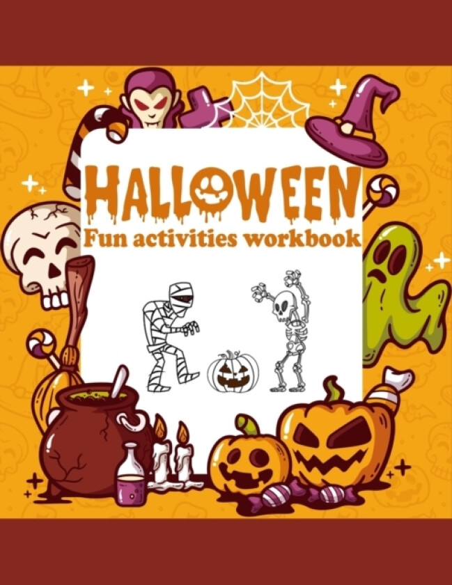 Halloween Fun activities Workbook av Arinya Hansa (Paperback)