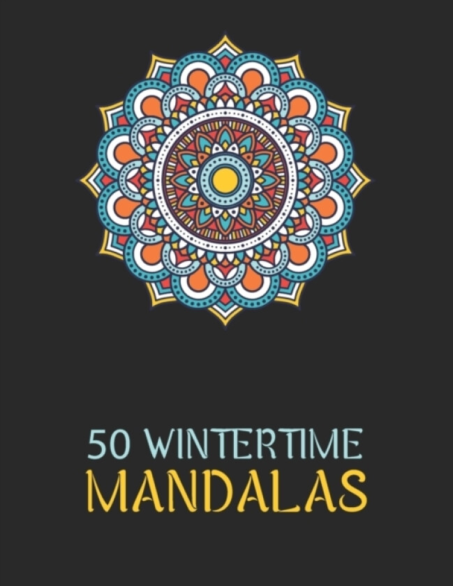 50 Wintertime Mandalas av Laalpiran Publishing (Paperback)