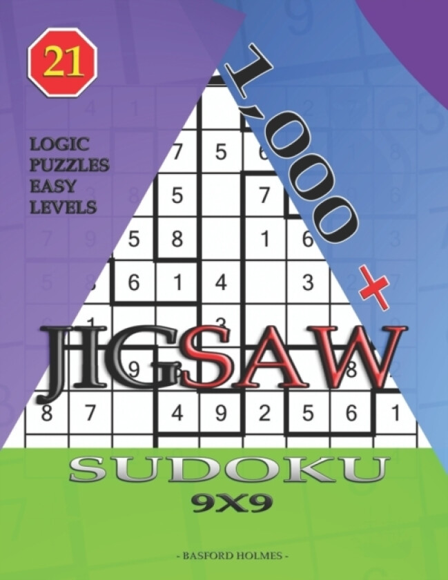 1,000 + sudoku jigsaw 9x9 av Basford Holmes (Paperback)