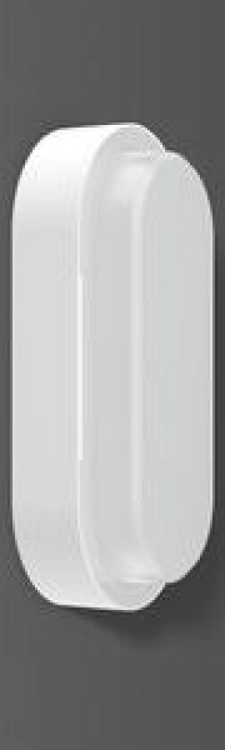 Skottlampe oval HB710, 6 / 9,5W 840 700/1100 lumen, hvit, IP54