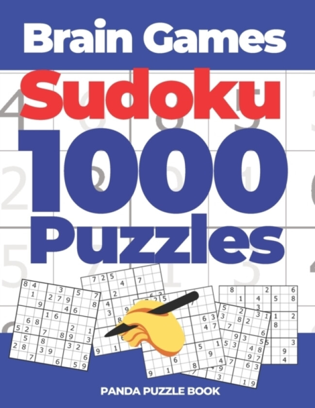 Brain Games Sudoku 1000 Puzzles av Panda Puzzle Book (Paperback)