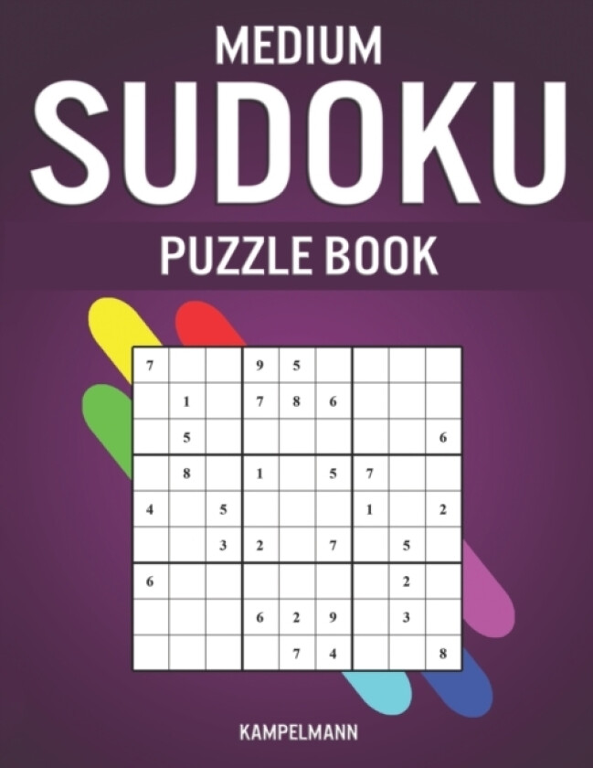 Medium Sudoku Puzzle Book av Kampelmann (Paperback)
