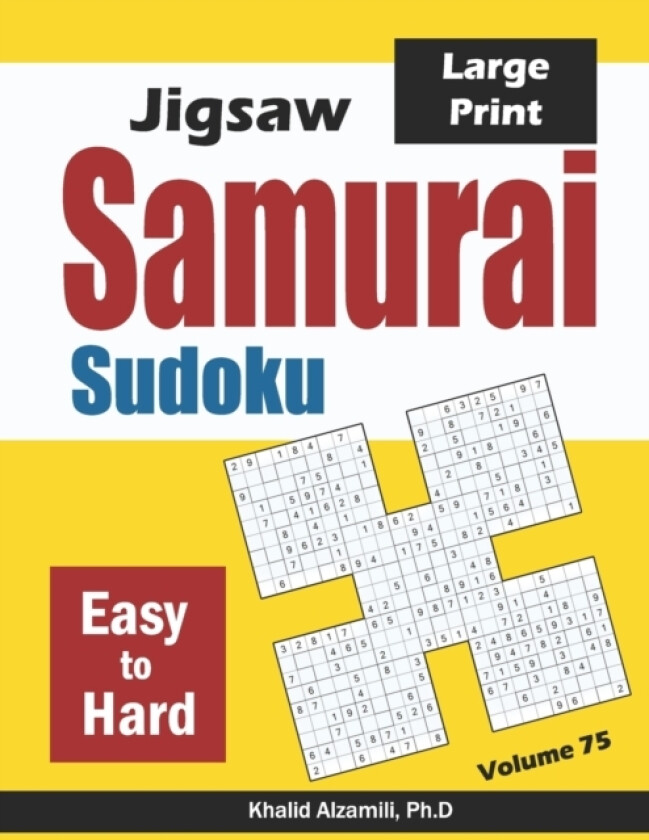 Jigsaw Samurai Sudoku av Khalid Alzamili (Paperback)