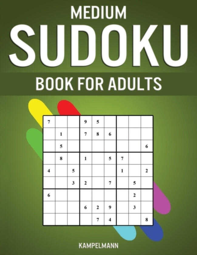 Medium Sudoku Book for Adults av Kampelmann (Paperback)