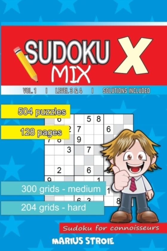Sudoku X - MIX, vol. 1 av Stroie Marius (Paperback)