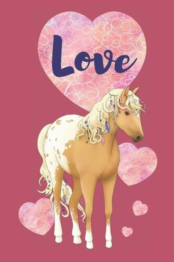 Love: Appaloosa Horse and Hearts (Hearts and Horses Notebooks) av Deronia Journals (Paperback)