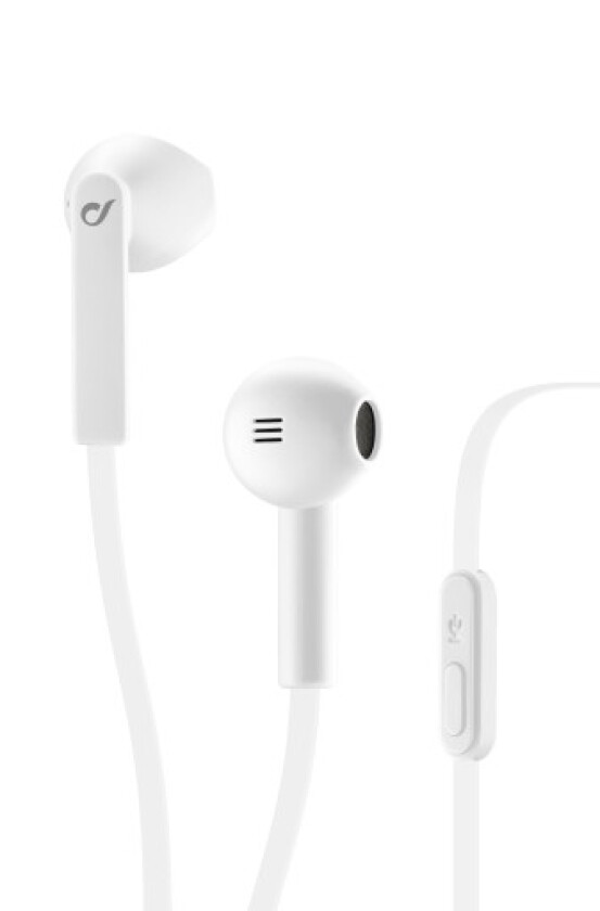 CellularLine AQL Ørepropper, egg-kapsel LOUD, hvit