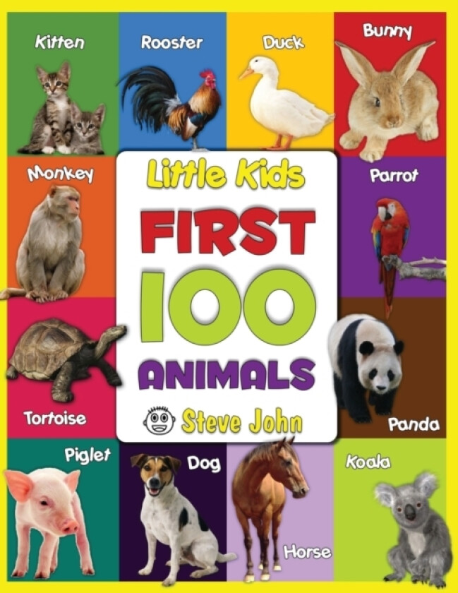 Little Kids First 100 Animals av Steve John (Paperback)