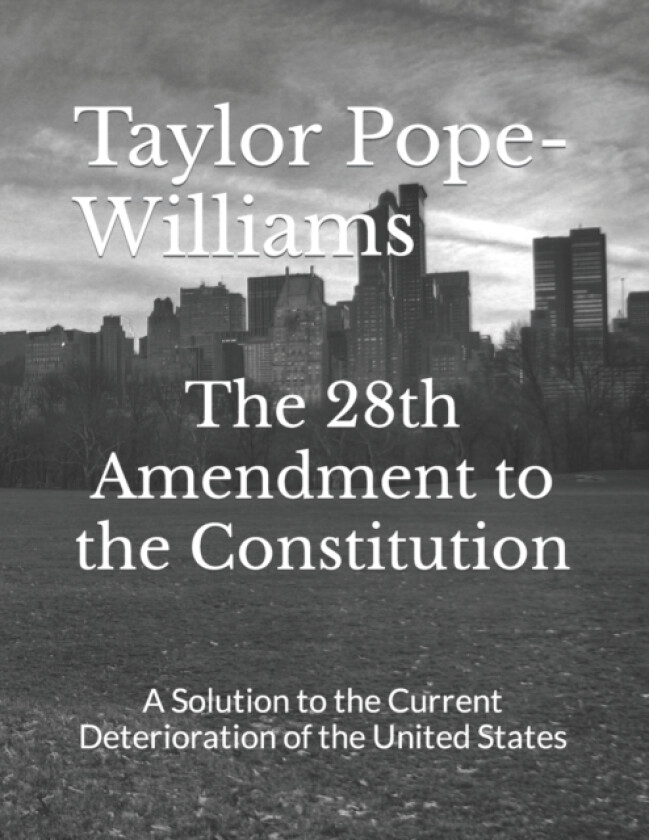 The 28th Amendment to the Constitution av Taylor Elliott Pope-Williams (Paperback)