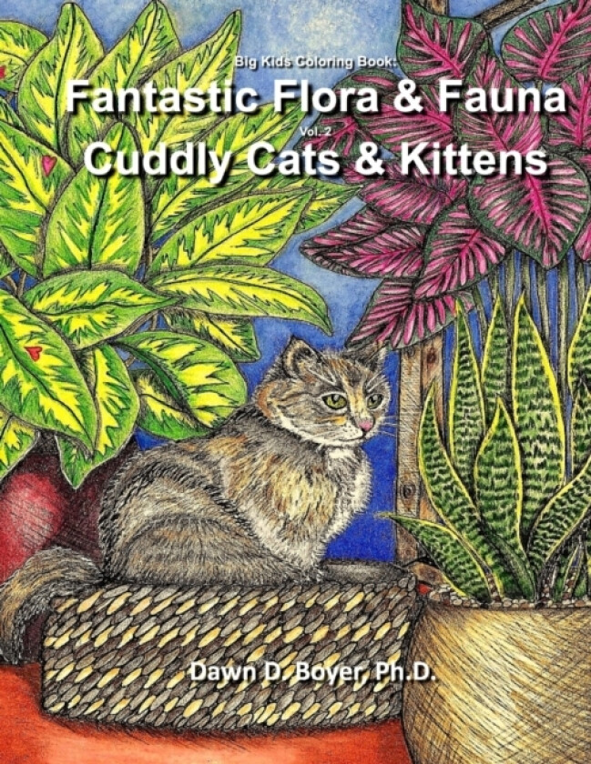 Big Kids Coloring Book - Fantastic Flora and Fauna av Dawn D PH D Boyer (Paperback)