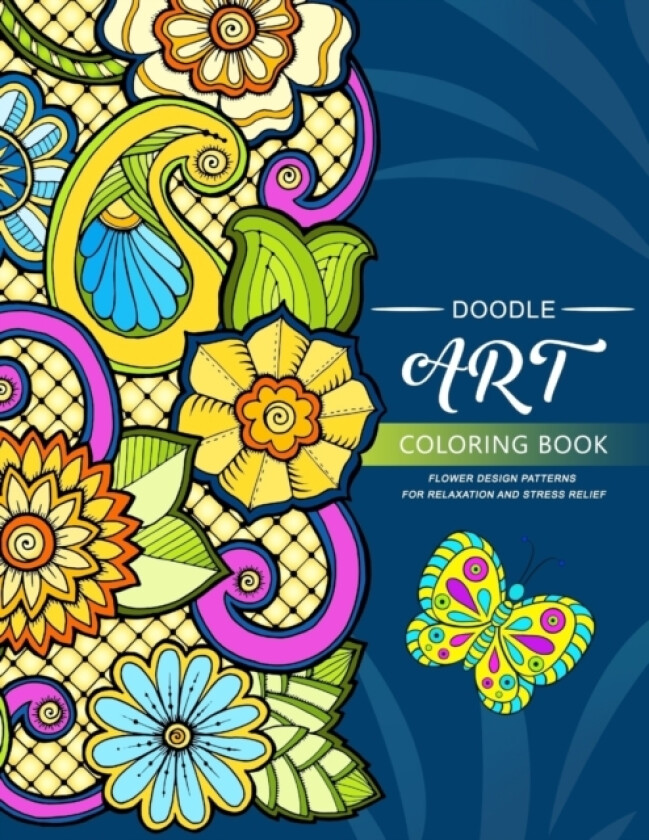 Doodle Art Coloring BOOKS av Jupiter Coloring (Paperback)