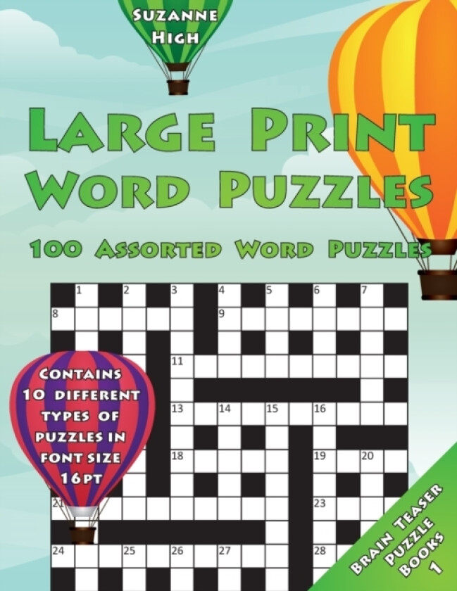 Large Print Word Puzzles av Suzanne High (Paperback)