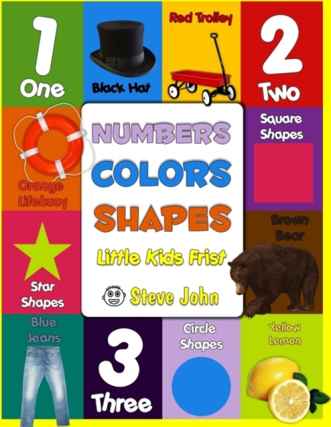 Numbers Colors Shapes av Steve John (Paperback)