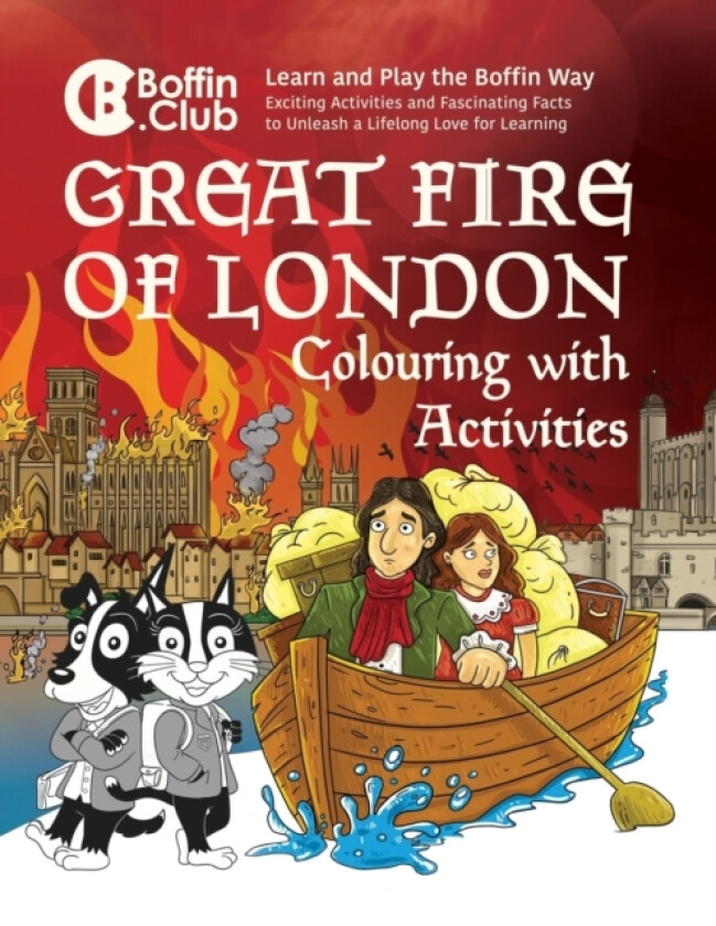 Great Fire of London Colouring and Activity Book av Mark Albert Smith (Paperback)