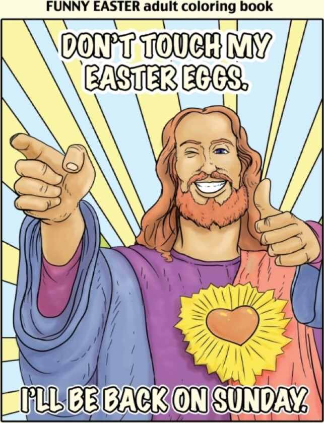 Funny Easter Adult Coloring Book av Zenmaster Coloring Books (Paperback)