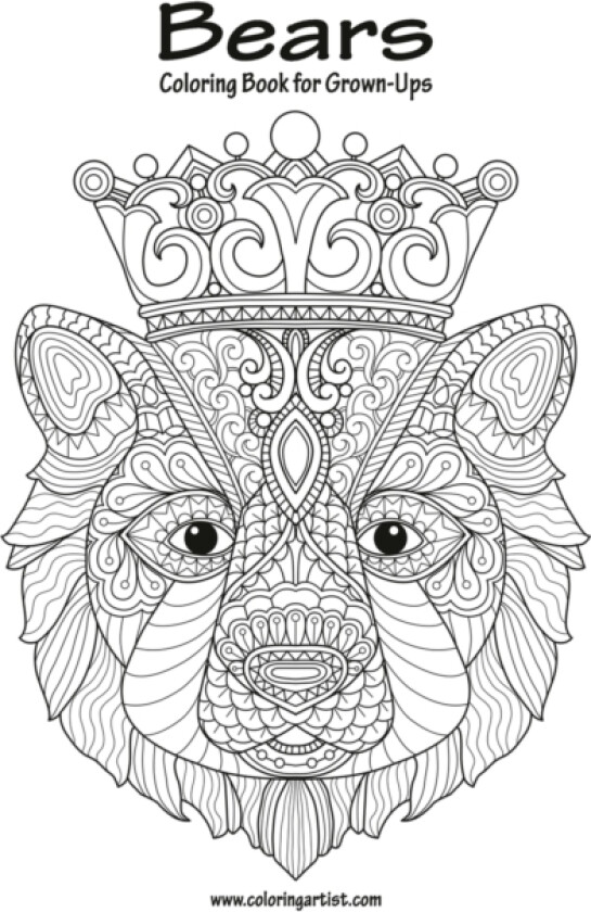 Bears Coloring Book for Grown-Ups 1 av Nick Snels (Paperback)