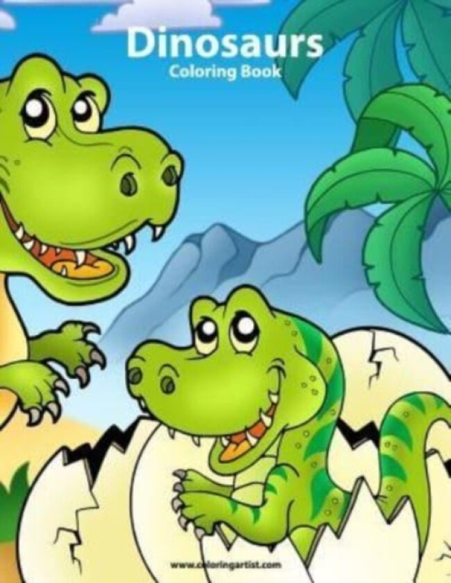 Dinosaurs Coloring Book av Nick Snels (Paperback)