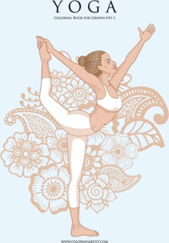 Yoga Coloring Book for Grown-Ups 1 av Nick Snels (Paperback)