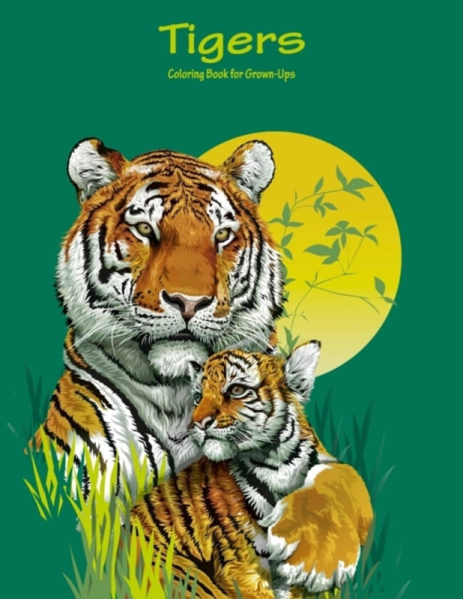 Tigers Coloring Book for Grown-Ups 1 av Nick Snels (Paperback)