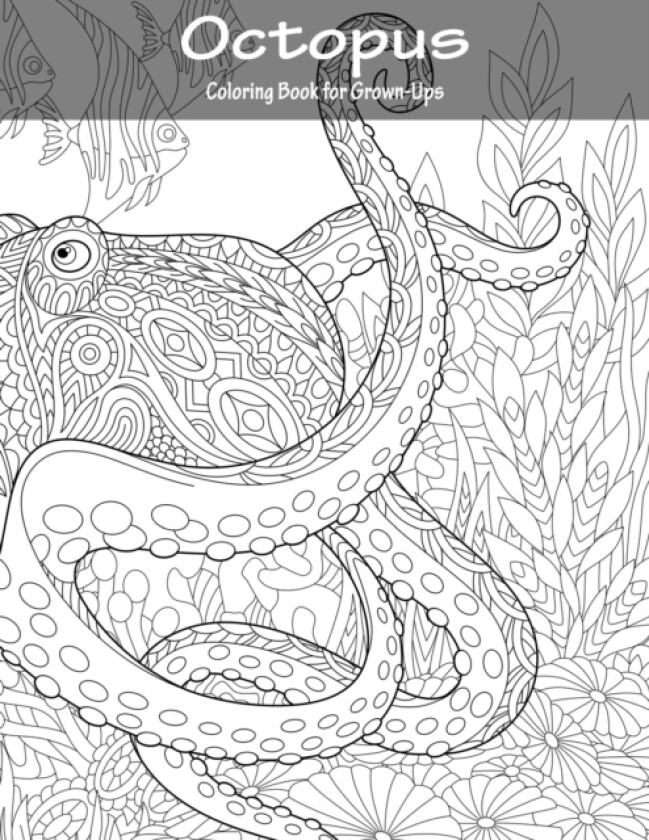 Octopus Coloring Book for Grown-Ups 1 av Nick Snels (Paperback)